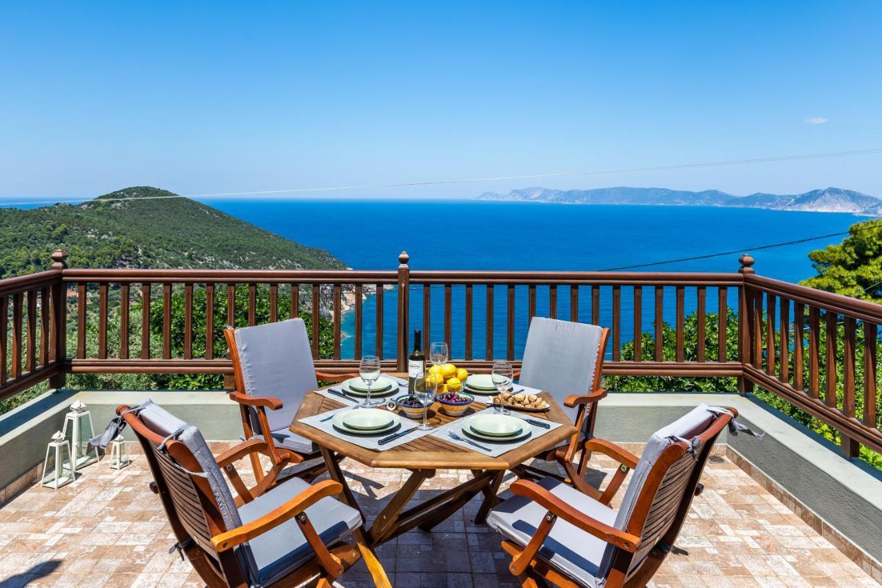 Villa Margini, Aegean Views , Pool Villa, Skopelos Esterno foto