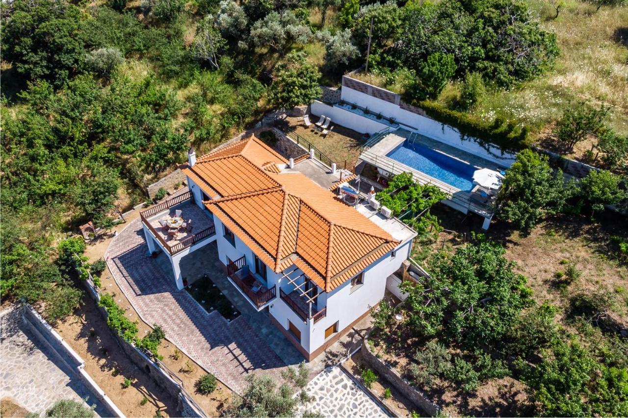 Villa Margini, Aegean Views , Pool Villa, Skopelos Esterno foto
