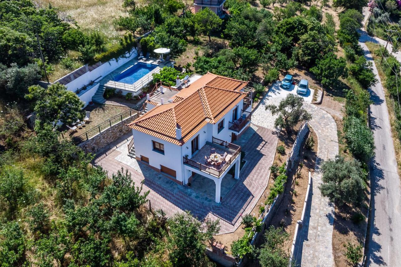 Villa Margini, Aegean Views , Pool Villa, Skopelos Esterno foto