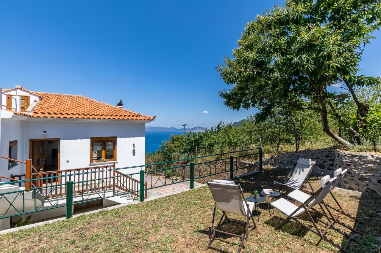 Villa Margini, Aegean Views , Pool Villa, Skopelos Esterno foto