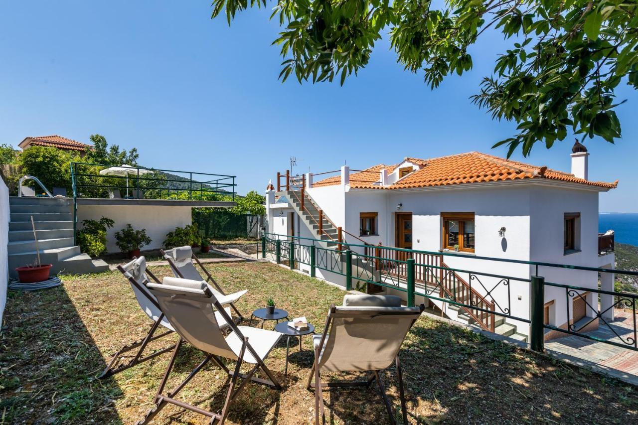 Villa Margini, Aegean Views , Pool Villa, Skopelos Esterno foto